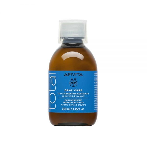 Apivita Oral Care Total Protection Moutwash Spearmint & Propolis 250ml