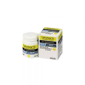 Calcichew-D3 Calcium 500mg Vitamin D3 400iu 60 Chewable Tablets