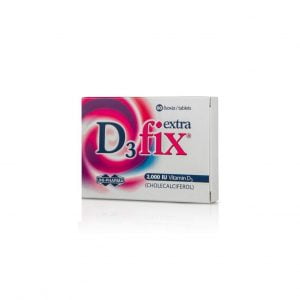 UniPharma D3 Fix Extra Vitamin D3 2000iu 60 Tablets