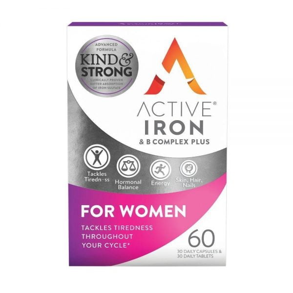 Active Iron 30 Capsules & 30 Tablets