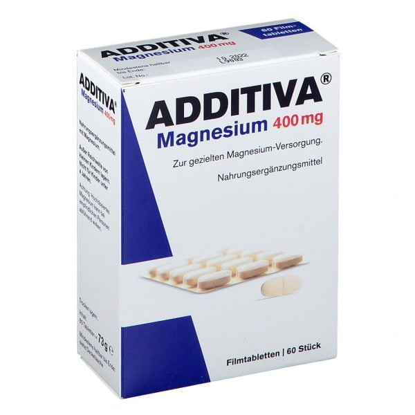 Additiva Magnesium 400mg 30 Film Coated Tablets