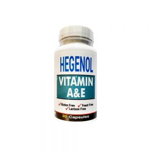 Hegenol Vitamin A & E 30 Capsules