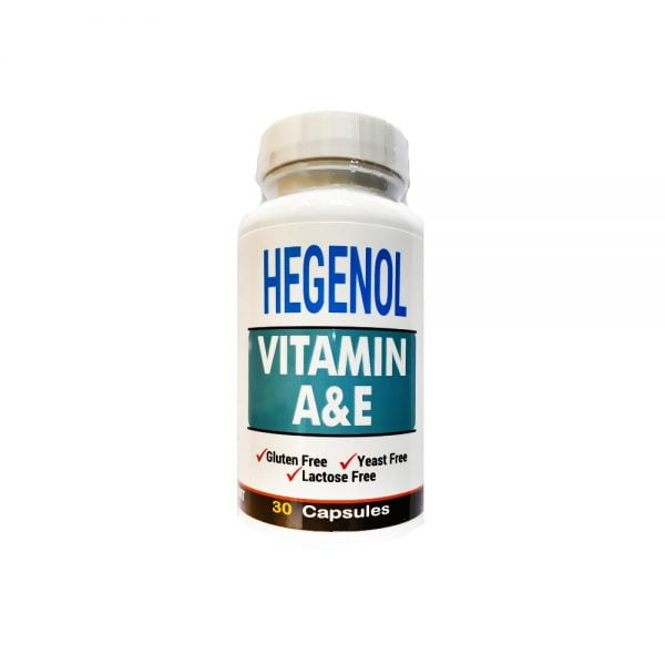 Hegenol Vitamin A & E 30 Capsules