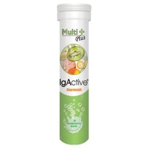 IgActive Multi+ Plus Multivitamins Orange Flavour 20 Effervescent Tablets