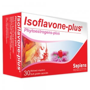 Sapiens Isoflavone-Plus 30 Soft Gelatin Capsules