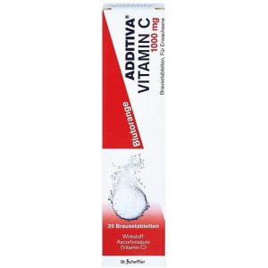 Additiva Vitamin C Blutorange 20 Effervescent Tablets
