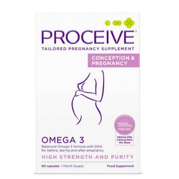 Proceive Conception & Pregnancy Omega 3 60 Capsules