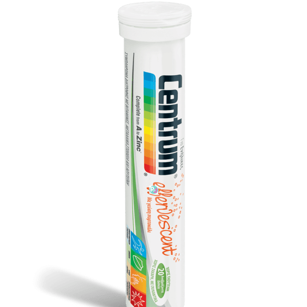 Centrum Complete From A To Zinc Effervescent No Sugar 20 Effervescent Tablets