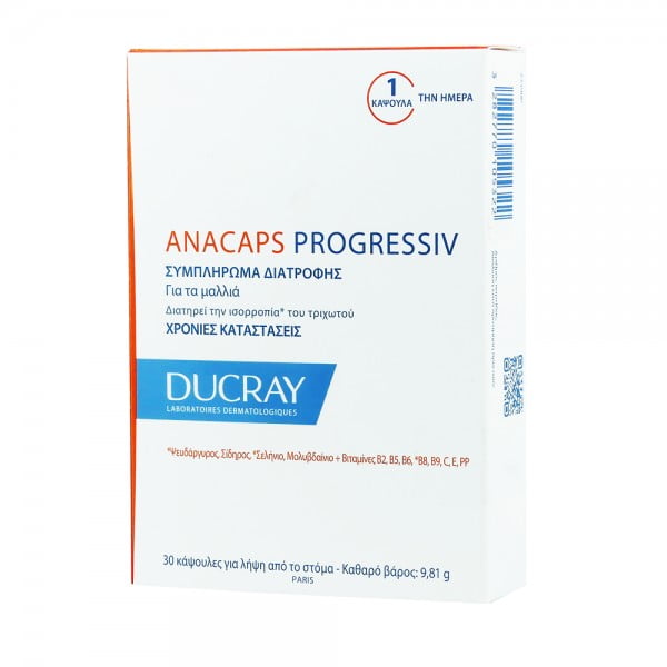 Ducray Anacaps Progressiv 30 Capsules
