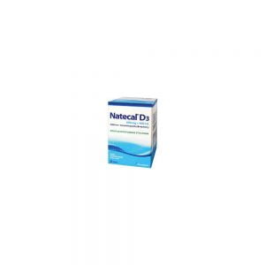 Natecal D3 Calcium 600mg + Vitamin D3 400iu 60 Tablets