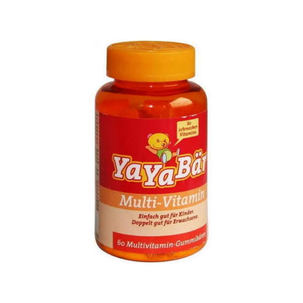 YaYa Bears Multivitamin 60 Vitamin Fruit Gums