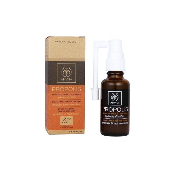 Apivita Propolis Organic Spray For The Throat 30ml