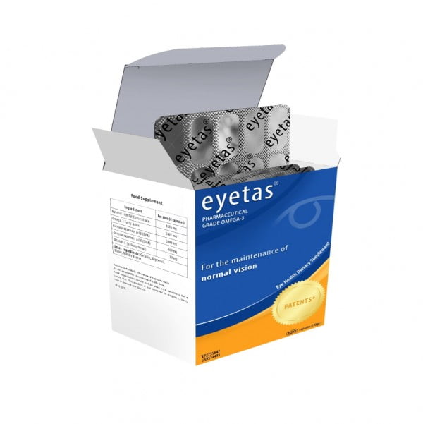 Eyetas For The Maintenance Of Normal Vision 120 Capsules