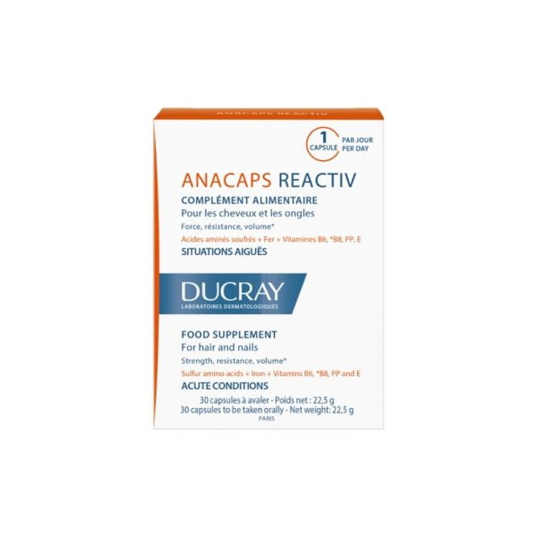 Ducray Anacaps Reactiv 30 Capsules