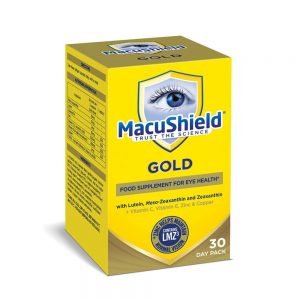 MacuShield Gold Food Supplement For Eye Health 30 Day Pack
