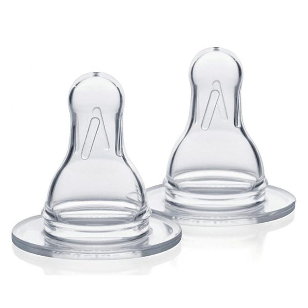 Medela Spare Teats Slow Flow 2Pcs
