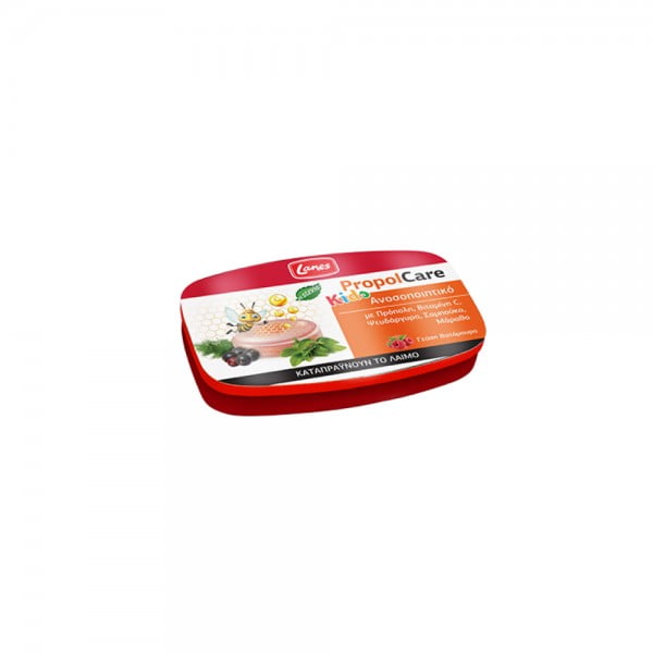 Lanes PropolCare Kids Raspberry Lozenges With Stevia 54g