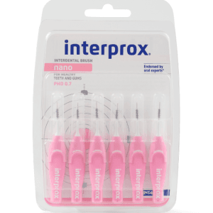 Interprox 4G Nano Blister 0.7mm Pink 6Pcs
