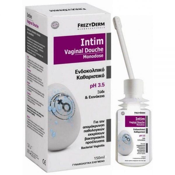 Frezyderm Intim Vaginal Douche Monodose Vinegar & Echinacea pH 3.5 150ml