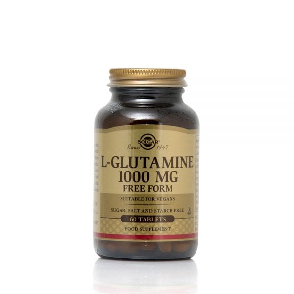 Solgar L-Glutamine 1000mg Free Form 60 Tablets