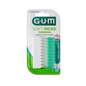GUM Soft Picks Original Medium 50Pcs