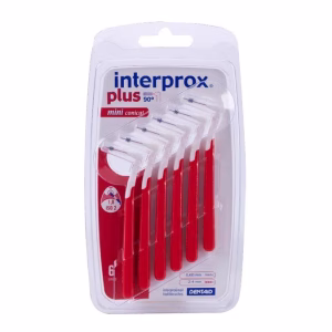 Interprox Plus 2G Miniconical 1.0mm Red 6Pcs