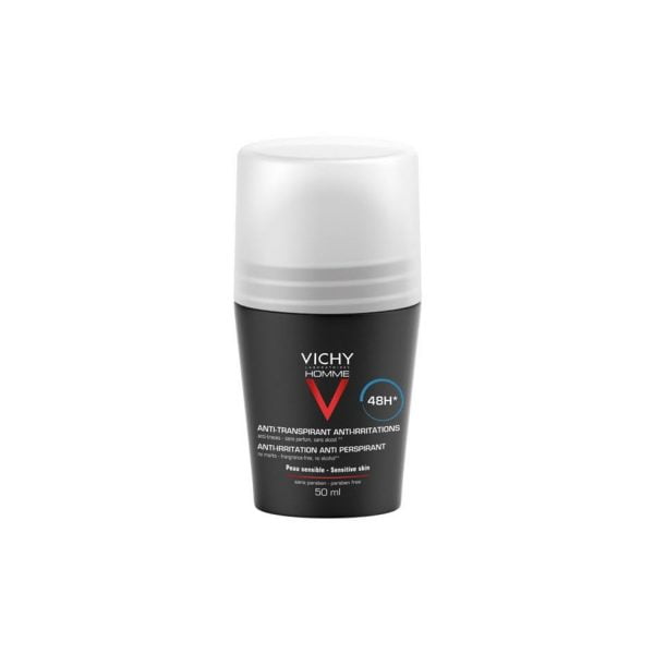 Vichy Homme Anti-Irritation Anti Perspirant Roll-On Deodorant 50ml