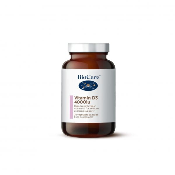 BioCare Vitamin D3 4000iu 30 Capsules