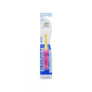 Elgydium Baby 0-2 Years Soft Toothbrush Pink Yellow