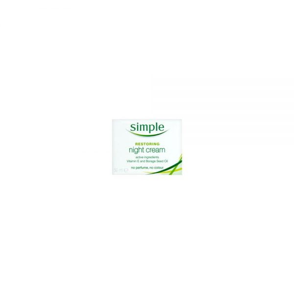 Simple Kind To Skin Restoring Night Cream 50ml