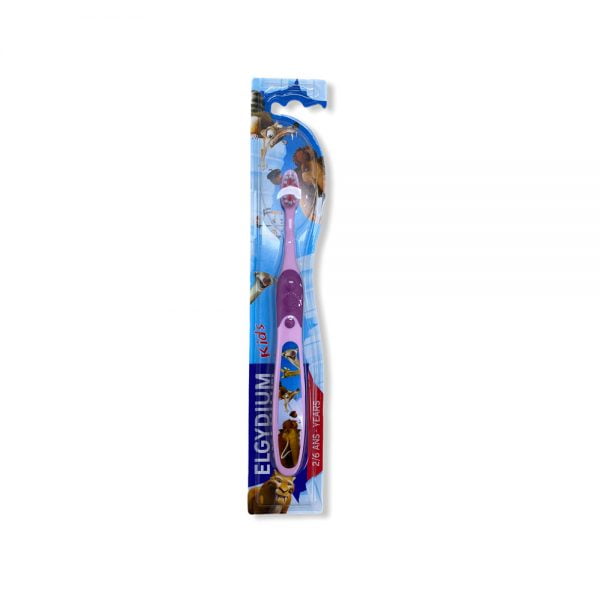 Elgydium Ice Age Toothbrush Kids 2-6 Years Pink