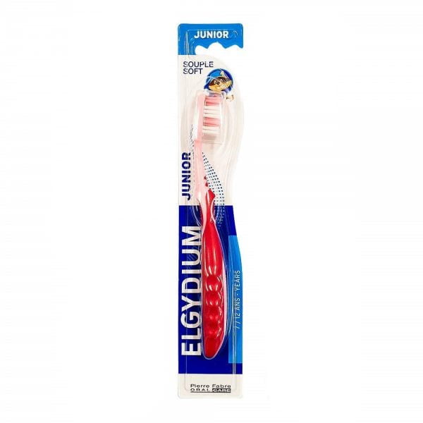 Elgydium Junior 7-12 Years Soft Toothbrush Pink