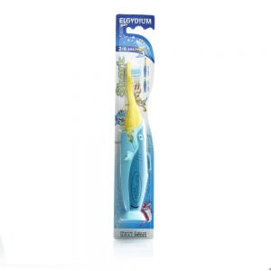 Elgydium Shark 2-6 Years Soft Toothbrush Yellow Blue