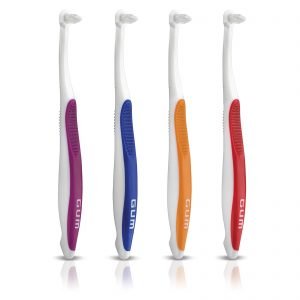 GUM End-Tuft Soft Toothbrush 308