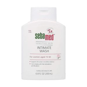 Sebamed Sensitive Skin Intimate Wash For Women Aged 15-50 pH 3.8 200ml