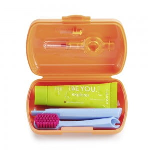 Curaprox Travel Set Orange Box