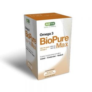 Agetis Omega 3 BioPure Max 60 Softgel Capsules