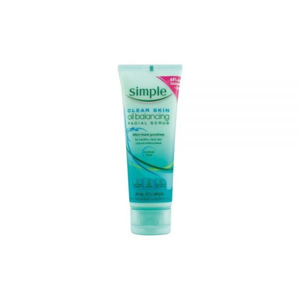Simple Clear Skin Oil Balancing Facial Scrub 75ml