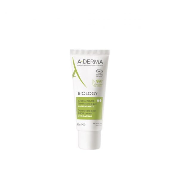 A-Derma Biology Dermatological Rich Cream Hydrating 40ml