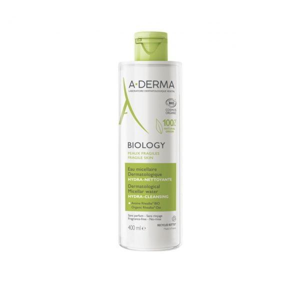 A-Derma Biology Hydra-Cleansing Dermatological Micellar Water 400ml