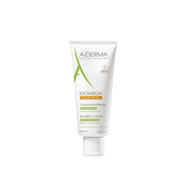 A-Derma Exomega Control Emollient Cream Anti-Scratching 200ml