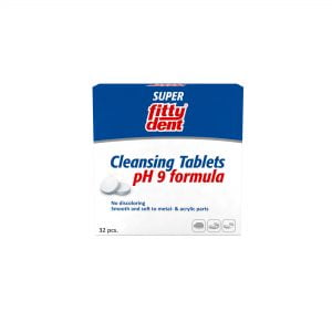 FittyDent Super Cleansing Tablets pH 9 Formula 32Pcs