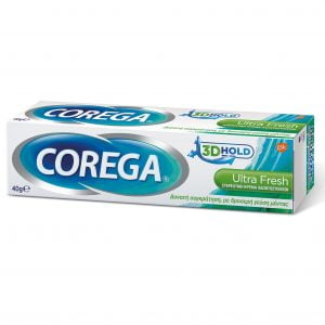 Corega 3D Hold Ultra Fresh Denture Adhesive Cream 40g