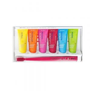 Curaprox Be You Six Taste Pack 6 Toothpastes 10ml & 1 Toothbrush