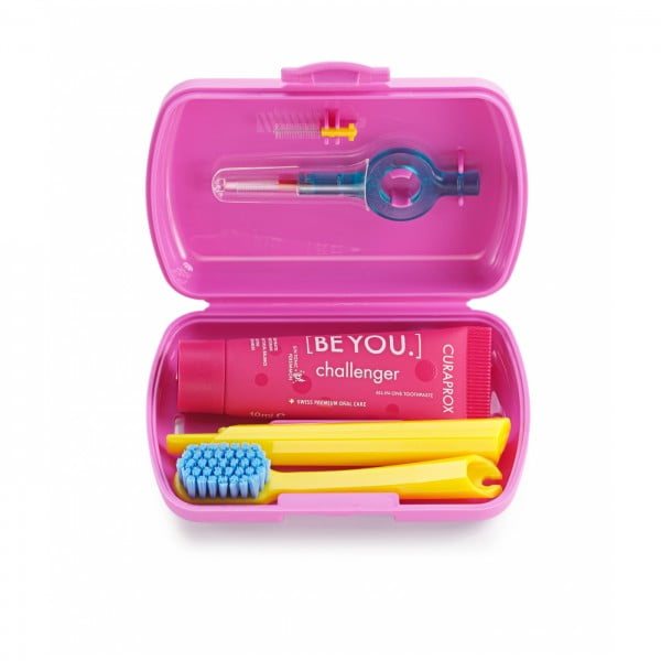 Curaprox Travel Set Pink Box