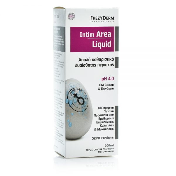 Frezyderm Intim Area Liquid Mild Cleanser For The Sensitive Area pH 4.0 200ml