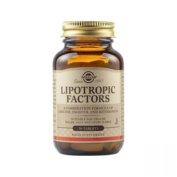 Solgar Lipotropic Factors 50 Tablets