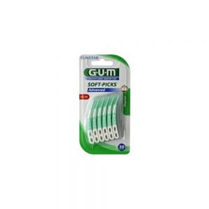 GUM Soft Picks Advanced Medium 30Pcs