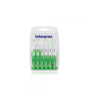 Interprox Interproximal Micro Interdental Brushes 0.9mm 6Pcs