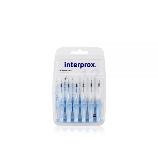 Interprox Interproximal Cylindrical Interdental Brushes 1.3mm 6Pcs